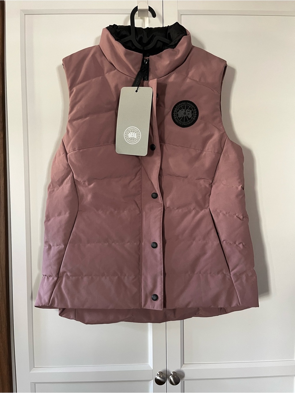 Canada Goose Freestyle Mauve Quilted Puffer Vest